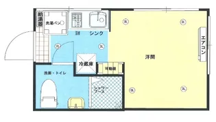 エステート三田【2階】の間取り