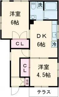 メゾン396【1階】の間取り