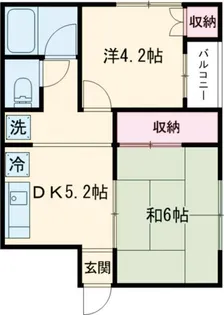 タウンライフ永山II【2階】の間取り