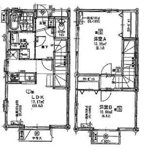 東京都町田市小山町【一戸建】の間取り