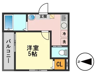 東京都江戸川区北小岩4【アパート】の間取り
