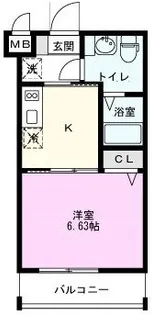 アーバンパーク六町【3階】の間取り