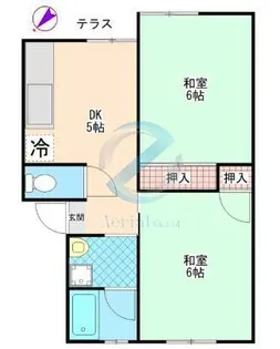 千葉県浦安市富士見3【アパート】の間取り