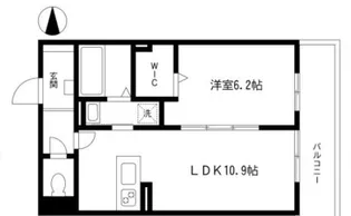 ブレッシア石神井公園【1階】の間取り