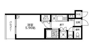 スキヤハウス【1階】の間取り
