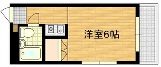 クレセント小町【3階】の間取り