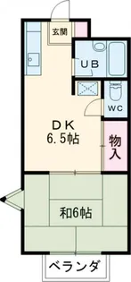 ベルメゾン調布【2階】の間取り