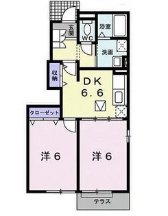 シュティルブリーゼ【1階】の間取り