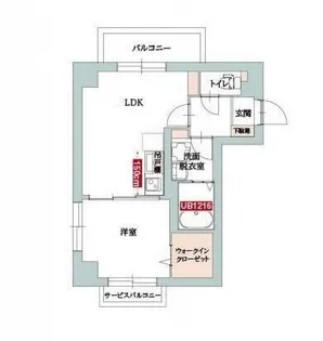 二子玉川YP【4階】の間取り