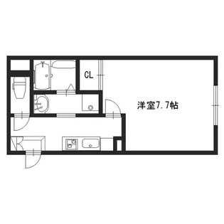 ラ・ヴィ江坂イースト【1階】の間取り