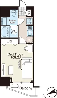 AIFLAT四谷若葉【5階】の間取り
