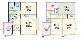 テラス長沢の間取り