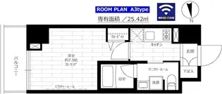 東京都台東区鳥越1【マンション】の間取り