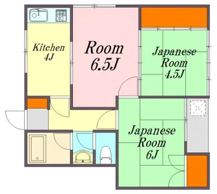 広島県広島市佐伯区海老園4【アパート】の間取り