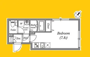東京都目黒区八雲1【マンション】の間取り
