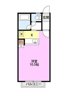 ラ・セシリア【1階】の間取り