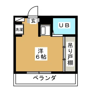 ニットーコーポラス葛西II【2階】の間取り