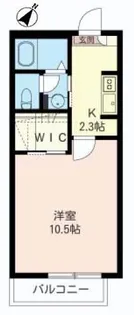 ローレル北戸田 ShaMaison【2階】の間取り