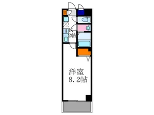 サンパティオ北白川【2階】の間取り