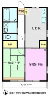 ホワイトハウスA棟【2階】の間取り