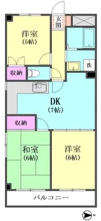 ル・フラン大森【3階】の間取り
