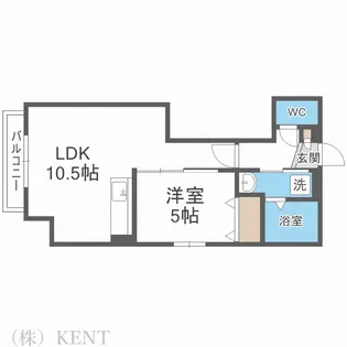 TURAN N20【2階】の間取り