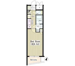 N35 EAST【4階】の間取り