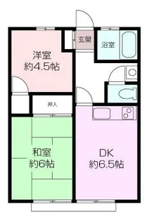 グレース葉山【2階】の間取り