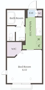 プランドールII【2階】の間取り