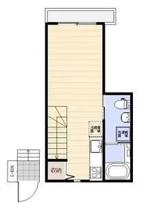 MAISON BLANCHE【1階】の間取り