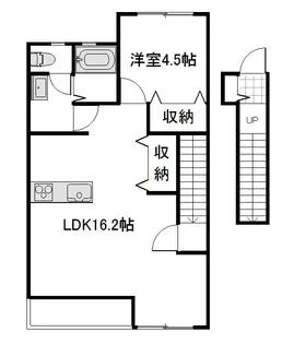 SmartLife庭瀬 南棟【2階】の間取り