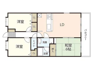 第2マエダビル【2階】の間取り