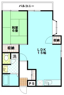 リバティ【1階】の間取り