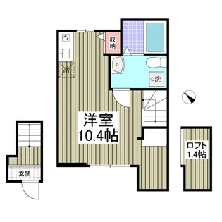 Brick×Shell【2階】の間取り