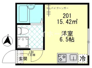 ザ・ハウス羽田【2階】の間取り