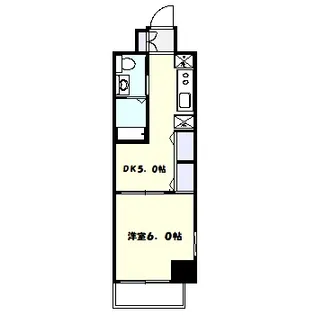 エステムプラザ日本橋レジェンド【2階】の間取り