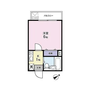 アトーレ芝塚原【1階】の間取り