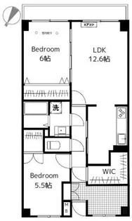 アーベイン世田谷【5階】の間取り