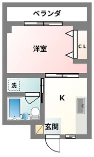 オアシスコンドミニアムあらかき【3階】の間取り