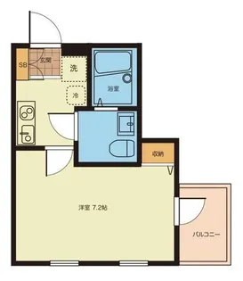 Lily東中山(リリィヒガシナカヤマ)【2階】の間取り