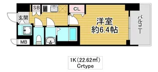 グランカーサ高井田【2階】の間取り