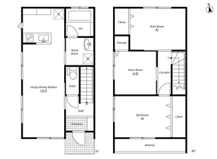 メゾン楓の間取り