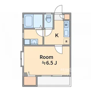 キャッスル東長崎【2階】の間取り