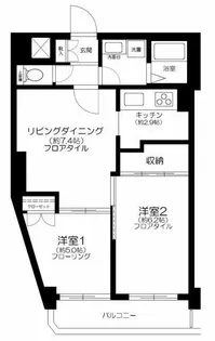 S・フラット吉祥寺【2階】の間取り
