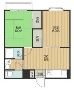 クワァドーロフォルテッツァディアイ【4階】の間取り