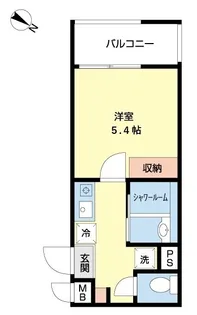 デ・クメール長崎駅前【1階】の間取り