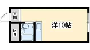 新大阪コーポビアネーズ【11階】の間取り