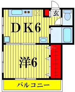 パールライト【3階】の間取り