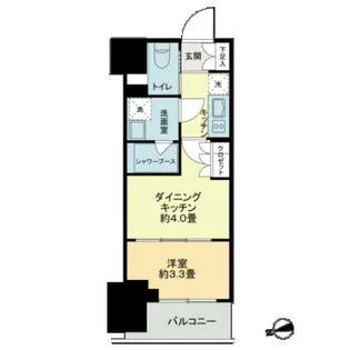 ザ・ライオンズフォーシア鶴見【5階】の間取り