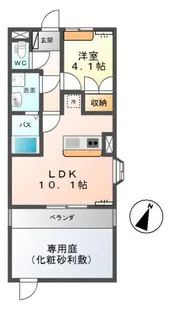 グレイス・コート【1階】の間取り